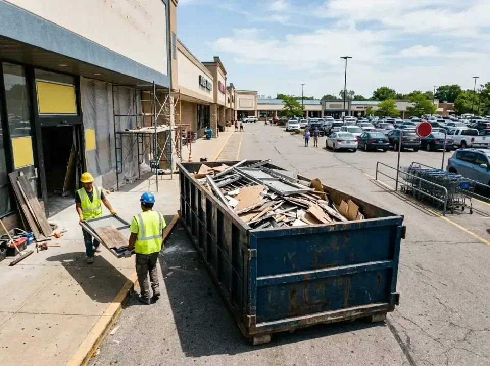 retail-store-renovation-debris-003 — frequently asked questions, Roll-off Dumpster Rentals in Evergreen, AL